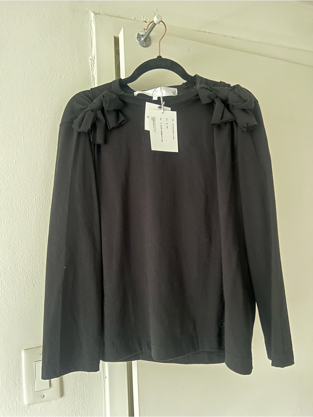 Tao for Comme Des Garçon Black Top Medium Black